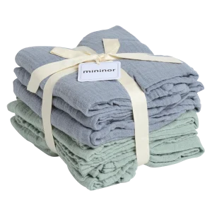 Mininor Luomuharsoliina 6pack - Grey Seal/Willow Green